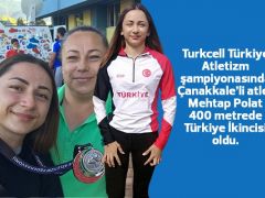 MEHTAP POLAT TÜRKİYE İKİNCİSİ