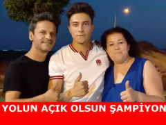 YOLUN AÇIK OLSUN ŞAMPİYON