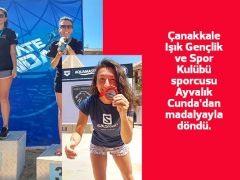 SEDA SOYDAŞ MADALYAYLA DÖNDÜ