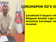 ÇORUHSPOR COŞKUN ÖZ’E EMANET