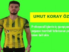 UMUT KORAY ÖZ OSMANİYESPOR’DA