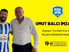 BİGASPOR’UN UMUT’U VAR