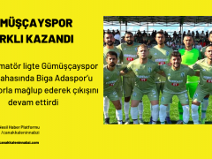 Gümüşçayspor Farklı Galip