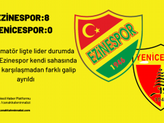 Ezinespor Gol Oldu Yağdı