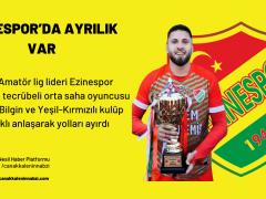 Ezinespor’da Ayrılık Var