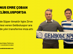 Yunus Emre  Geliboluspor’da