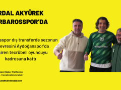 Erdal Akyürek Barbarosspor’da