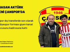 Hasan Aktürk Y.Çanspor’da