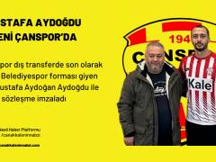 Mustafa Aydoğdu Y.Çanspor’da