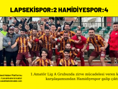 Lapsekispor:2 Hamidiyespor:4