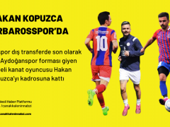 Hakan Kopuzca Barbarosspor’da