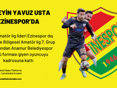 Hüseyin Yavuz Usta Ezinespor’da