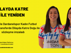 Dilayda Katre İmzaladı