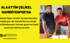 Alaattin Çelikel Hamidiyespor’da