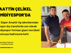 Alaattin Çelikel Hamidiyespor’da