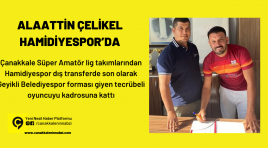 Alaattin Çelikel Hamidiyespor’da