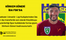 Görkem Güneri İdaspor’da